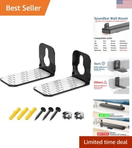 Soundbar Wall Mount - Elegant Design for Samsung, Sony, LG & More - Picture 1 of 11