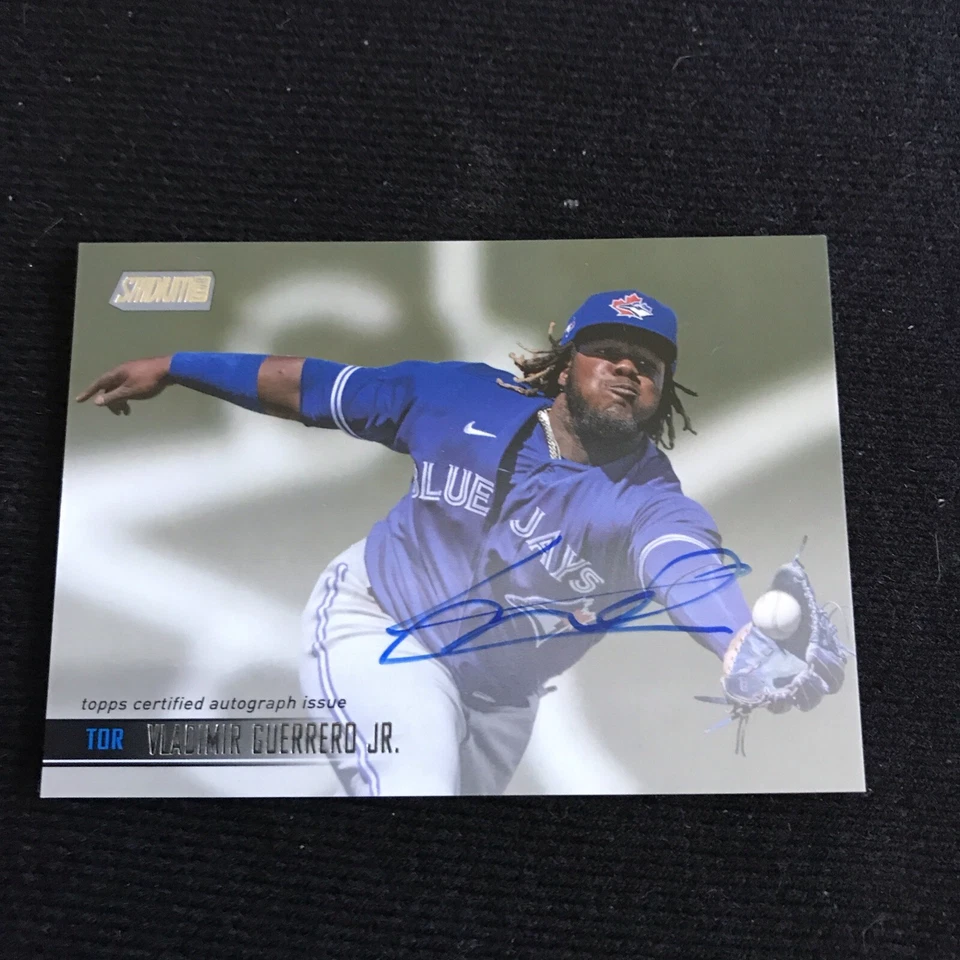 2021 Topps Stadium Club Vladimir Guerrero Jr Autograph Auto #SCBAVG - Image 1 of 2