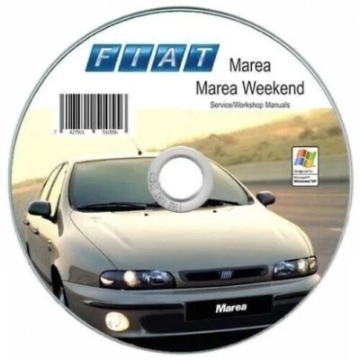 Fiat Marea manuale officina - tutte le versioni e i motori ITA su Cd - Immagine 1 di 4