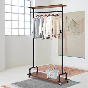Heavy-Duty Clothes Rack Stand Clothing Display Rack Home Store Organization - Picture 1 of 12