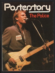 POSTERSTORY 9/1980 POLICE STING SUMMERS POSTER MAGAZINE PHOTO DISCOGRAPHY NEWS - Picture 1 of 1