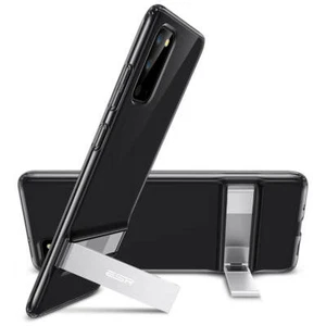 ESR Air Shield Boost Ständer Rückseite Hülle Samsung Galaxy S20+ Plus klar schwarz - Bild 1 von 7