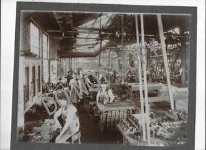 Antigua foto de tarjeta de gabinete eléctrico Westinghouse de 1898 # 19 - Imagen 1 de 2