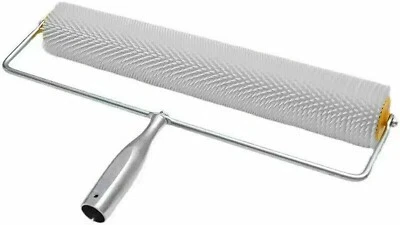 TRADE 4 YOU LTD Spiked Aeration Roller 400mm, Latex Self Levelling 21 mm Spikes Screeding Floor