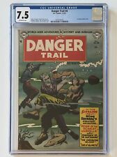 Danger Trail #4 (1951) CGC 7.5 - Infantino Art - Only 4 Graded Higher