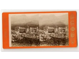 PHOTO STEREO ALBUMINE  ITALIE NAPLES  NAPOLI  G. SOMMER   N°1 - Imagen 1 de 1