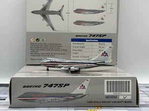 American Airlines B747SP Reg: N602AA Scale 1:400 JC Wings XX4965 Diecast Models - Picture 1 of 24