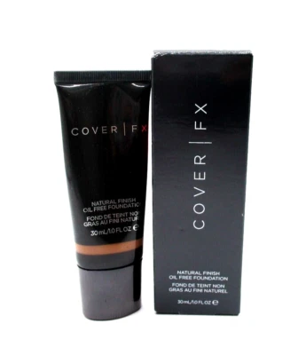 Cover FX Natural Finish Foundation ~ G 80 ~ 30 ml / 1.0 oz ~ BNIB - Image 1 of 3