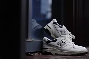 New Balance BB550LWT Cream Black - BB550LWT SIZE 4.5 - Imagen 1 de 11