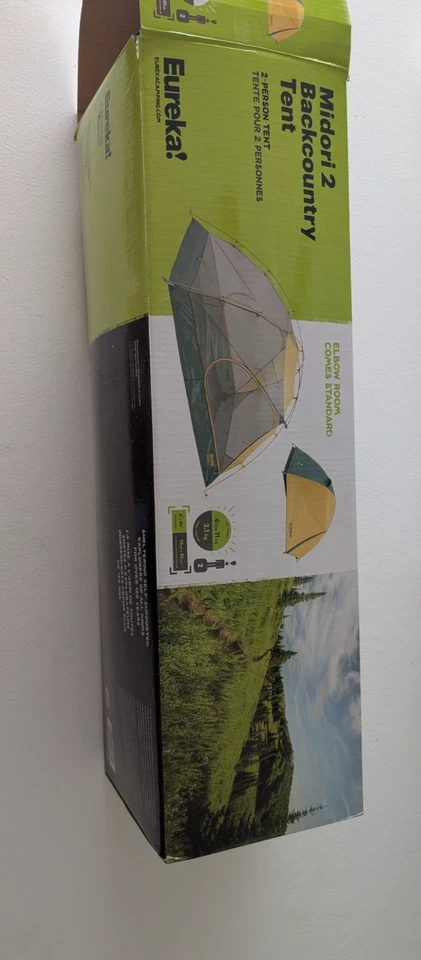 NUEVO Tienda de campaña Eureka Midori 2 Backcountry 2 personas menos de 5 lb 3 temporadas Foto 1 de 1