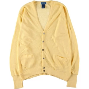 Used Towncraft Acrylic Knit Cardigan Made in USA Men's Size L - Picture 1 of 6