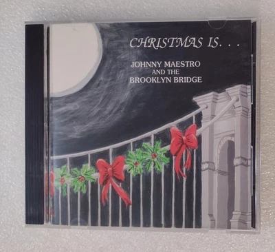Johnny Maestro And The Brooklyn Bridge – Christmas Is  CD  NEAR MINT - FREE SHIP Foto 1 de 4
