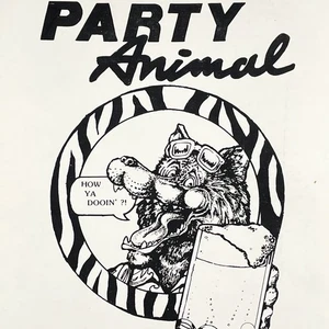 Bally Party Animal Pinball Machine Game Manual Schematics ORIGINAL - Picture 1 of 3