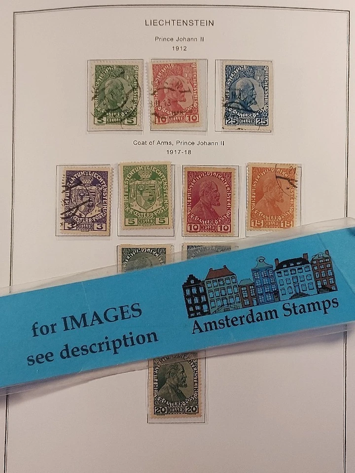 Liechtenstein 1912-2022 vf used MH MNH huge collection in album High CAT TOP! - Image 1 of 1