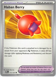 Haban Berry Common SV: Prismatic Evolutions 111/131 NM - Picture 1 of 1