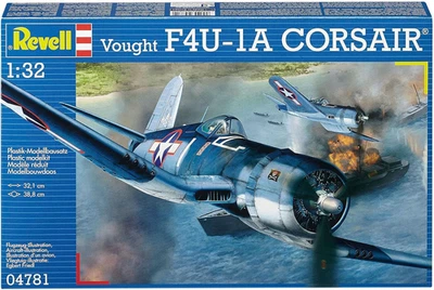 04781 - Vought F4U-1A Corsair Kit Di Modello in Plastica, Scala 1:32 - Immagine 1 di 4