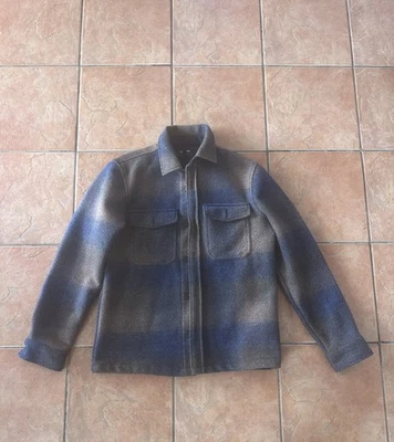 Chaqueta de franela forrada de vellón gris express Foto 1 de 4