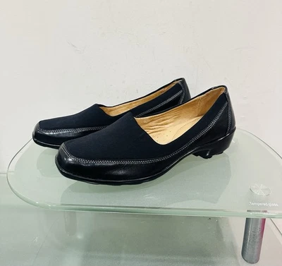 Tacones sin cordones Naturalizer 'Justify' N5 Comfort de cuero negro para mujer 11M nuevos sin etiquetas Foto 1 de 4