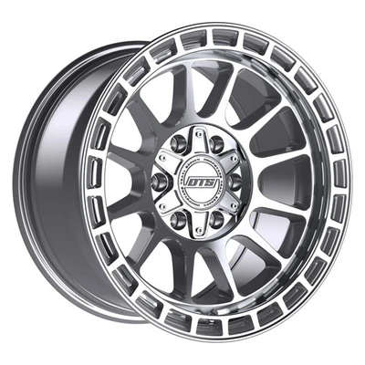 Dropstars 606MS Wheel 20x10 (-19, 8x165.1, 125.2) Silver Single Rim - Image 1 of 3