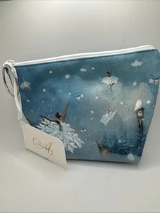 Ainslieware Kosmetiktasche Schnee Nussknacker Druck Handarbeit in Kanada - Bild 1 von 7