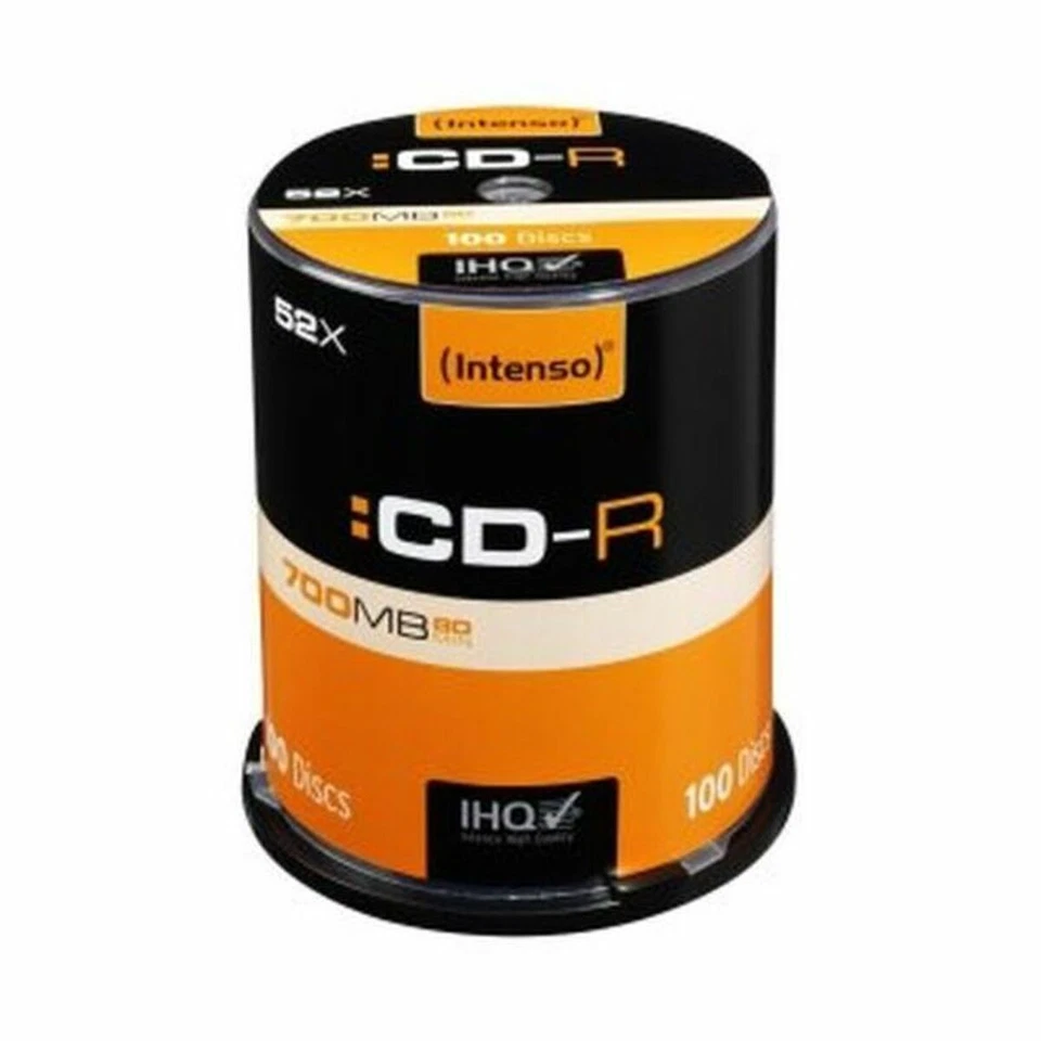 CD-R INTENSO 1001126 52x 700 MB [100 uds] - Bild 1 von 1