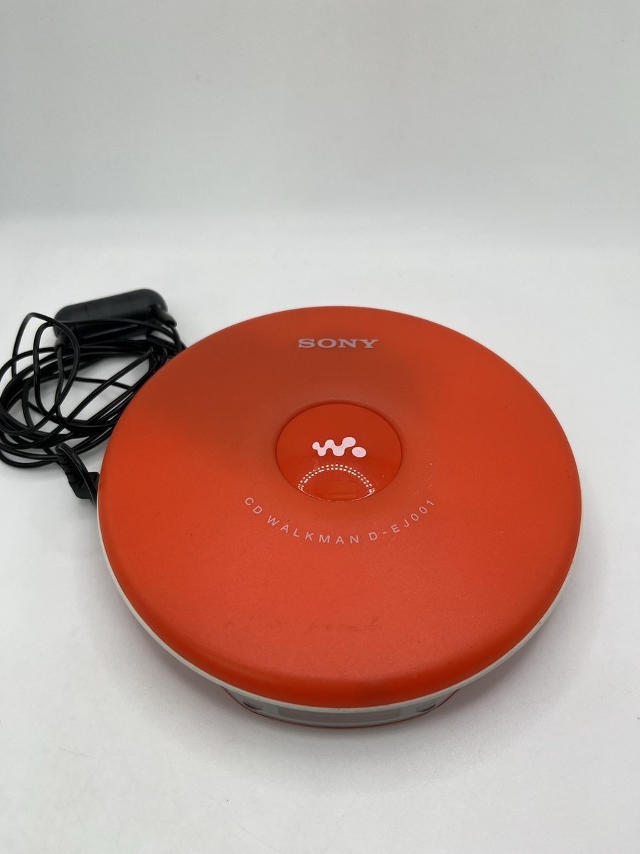 新品未開封】ソニー SONY CDウォークマン D-EJ360 レッド Sony D