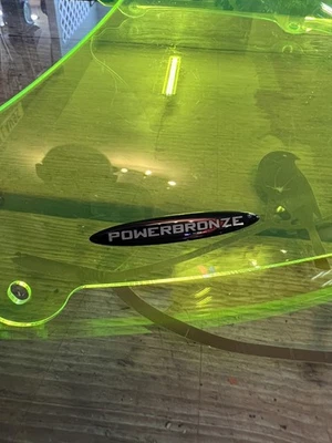 Kawasaki Z900RS 2018-2025 Café Fluro Verde Perfil Original Pantalla Powerbronze Foto 1 de 4