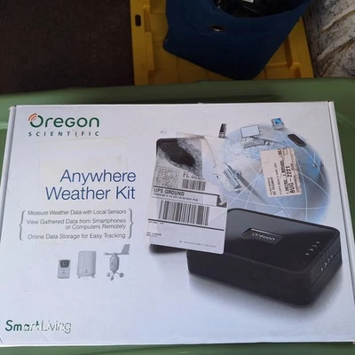 Oregon Scientific Wireless Anemometer Weather Station Set LW301/NEED CHARGER‼️‼️ - Image 1 of 4