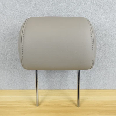 Cadillac CTS 2003-2007 reposacabezas delantero conductor o pasajero cuero gris OEM Foto 1 de 4