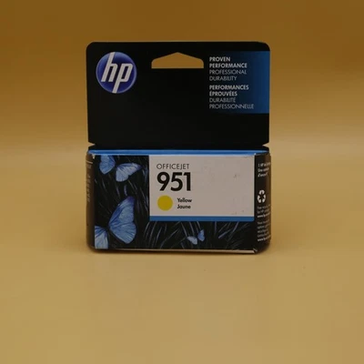 Genuine HP 951 Yellow Ink OfficeJet 251dw 276dw 8100 8630 8600 8700 (Retail Box) - Image 1 of 4