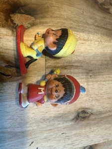 Lot of 2 Monchichi Action Figures 1979 Sekiguchi Made in Hong Kong - Picture 1 of 3