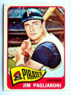 Jim Pagliaroni #265 Topps 1965 Baseball Card (Pittsburgh Pirates)* - Image 1 of 2