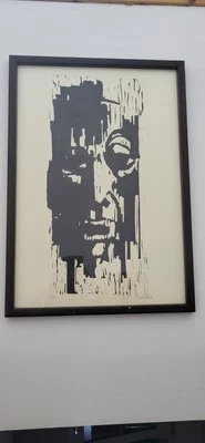 Eccehomo von Niels Bohn, Holzdruck, Holzschnitt, Handsigniert  - Bild 1 von 3