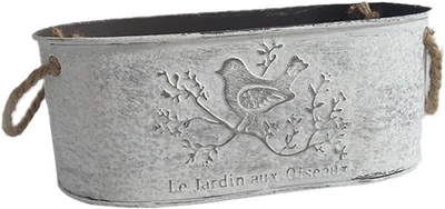 Blumentopf Kreativer Jahrgang Mini Eimer Metall Pflanztöpfe Innen Außen - Bild 1 von 4