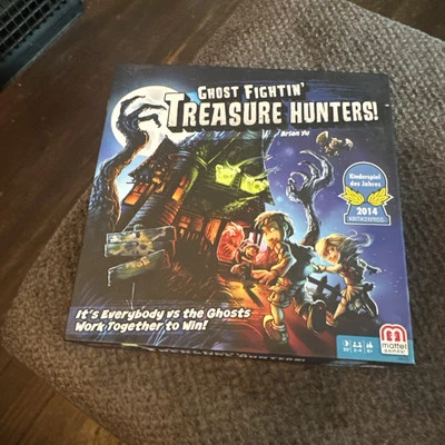 2016 Ghost Fightin' Treasure Hunters Mattel Board Game COMPLETE NICE SHAPE! - Image 1 of 4