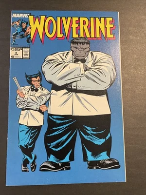 Wolverine #8 Marvel Comics June 1989 High Grade! See Pictures! NM - Image 1 of 4