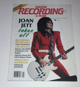 MODERN RECORDING & MUSIC MAGAZINE VOL. 9 NO.9 JOAN JETT TAKES OFF ISSUE 10/1983 - Picture 1 of 4