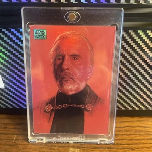 2024 Topps Star Wars Chrome Galaxy 60 Count Dooku /199 - Picture 1 of 2