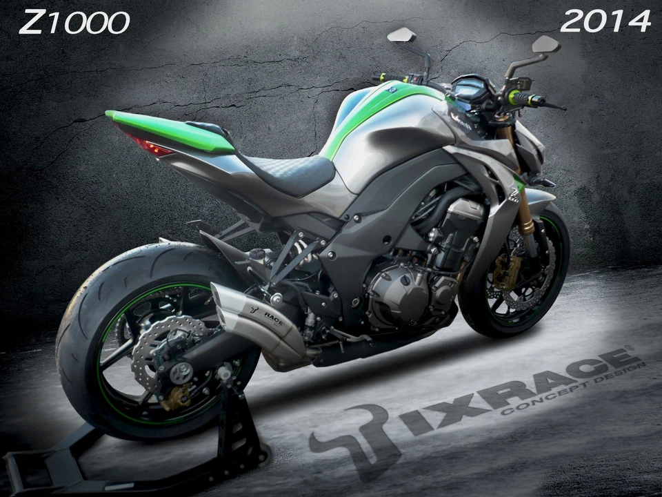 Auspuff IXIL IXRACE Z7 passend für Kawasaki Z 1000 SX  Z 1000  Bj 2010 bis 2020 - Bild 1 von 4