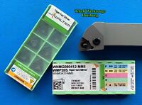 Halter MWLNR 2525 M08 inclusive 10 Platten WNMG 080 404 für Stahl Halter MWLNR 2525 M08 inclusive 10 Platten WNMG 080 404 für Stahl
