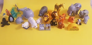 Lego Duplo animales salvajes zoológico león tigre elefante jirafa mono ballena cocodrilo - Imagen 1 de 39