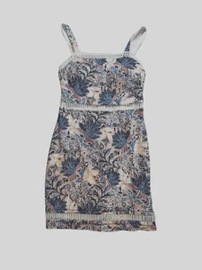 GUESS - Women’s Size 8 - Floral Shadow Bodycon Dress - Color Blush - Beads - Picture 1 of 17