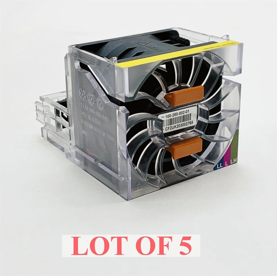 Dell EMC 100-250-002-01 Luna Fan Module for VMAX Service Processor Lot 5 - Image 1 of 4
