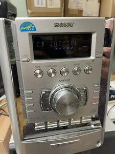 Sony CMT-HP7 Micro Hi-Fi Stereo System Component Home 5 Disc Changer CD Broken - Picture 1 of 6