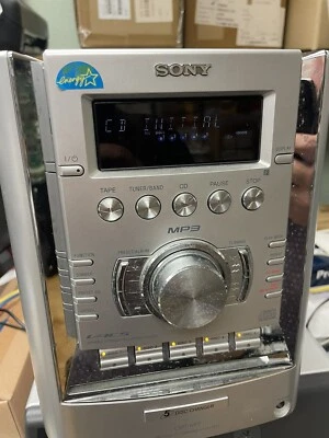 Sony CMT-HP7 Micro Hi-Fi Stereo System Component Home 5 Disc Changer CD Broken - Image 1 of 4