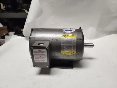 Baldor 1 HP  3 Ph. 1725 RPM Motor 143T Cat No.  NM3546T 7/8" Shaft - Image 1 of 4