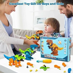 Dinosaurier Spielzeug für Kinder mit Bohrmaschine 3 DIY - Bild 1 von 3