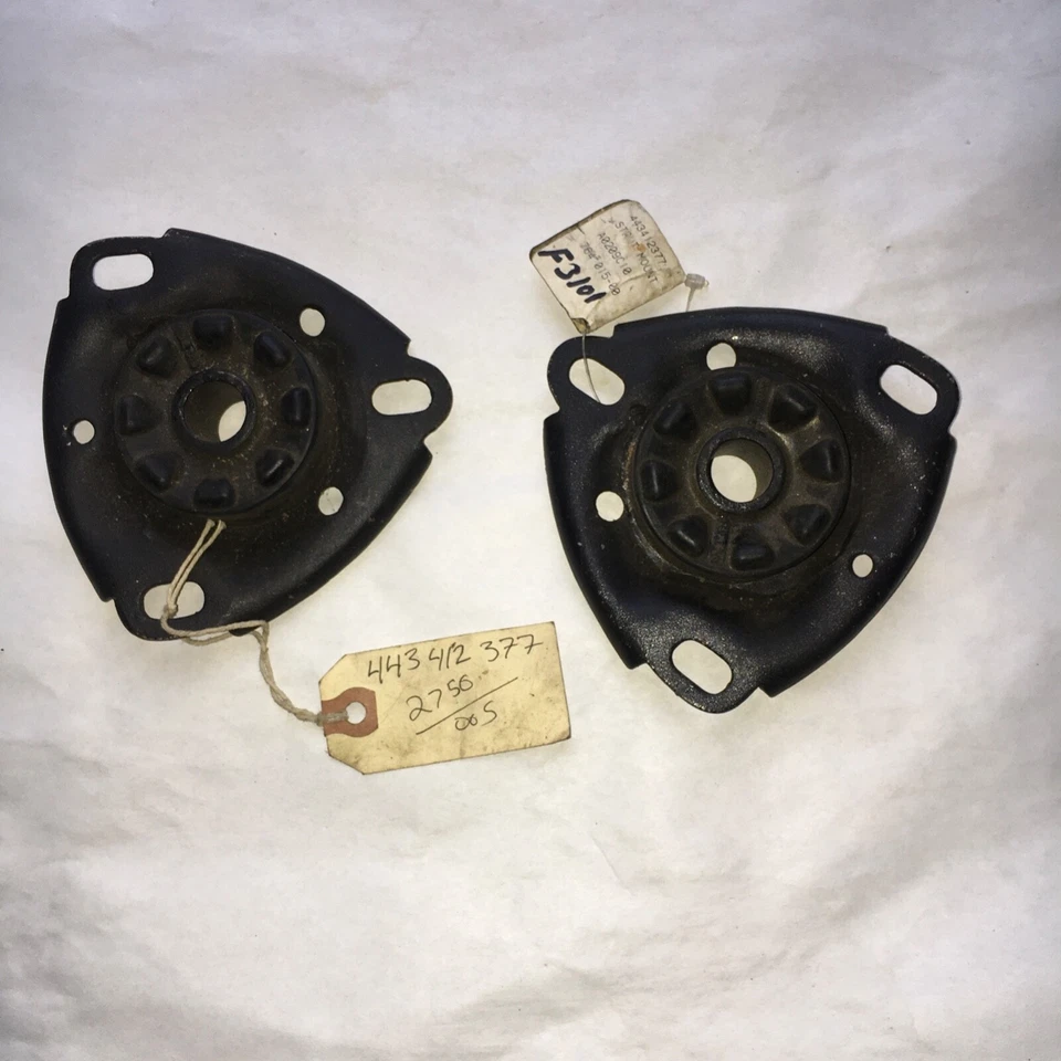 Audi 100 200 & 5000 1980 -1991 DOIS suportes de apoio de suspensão dianteiro 443 412 377 - Imagem 1 de 1