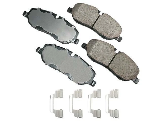 Conjunto de pastilhas de freio dianteiro Akebono conjunto de pastilhas de freio compatível com Land Rover LR3 2005-2009 71QWWW - Imagem 1 de 1