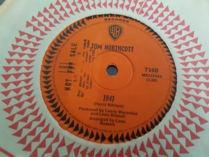 1941 by TOM NORTHCOTT RARE CANDIAN PSYCH FOLK RARE OZ PRESS WB 1968 PROMO - Bild 1 von 2